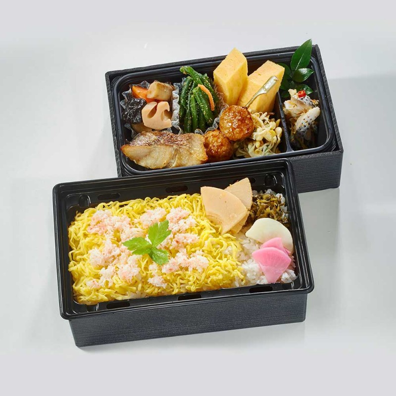 月村 かに飯 二段重（温まるお弁当）