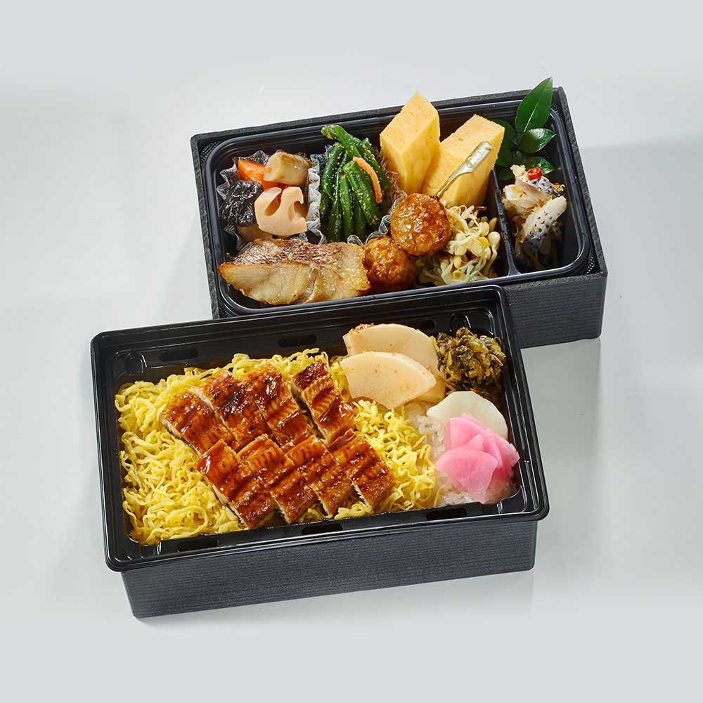 月村 うなぎ飯 二段重(温まるお弁当)