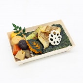 季節の焼魚の海苔弁当