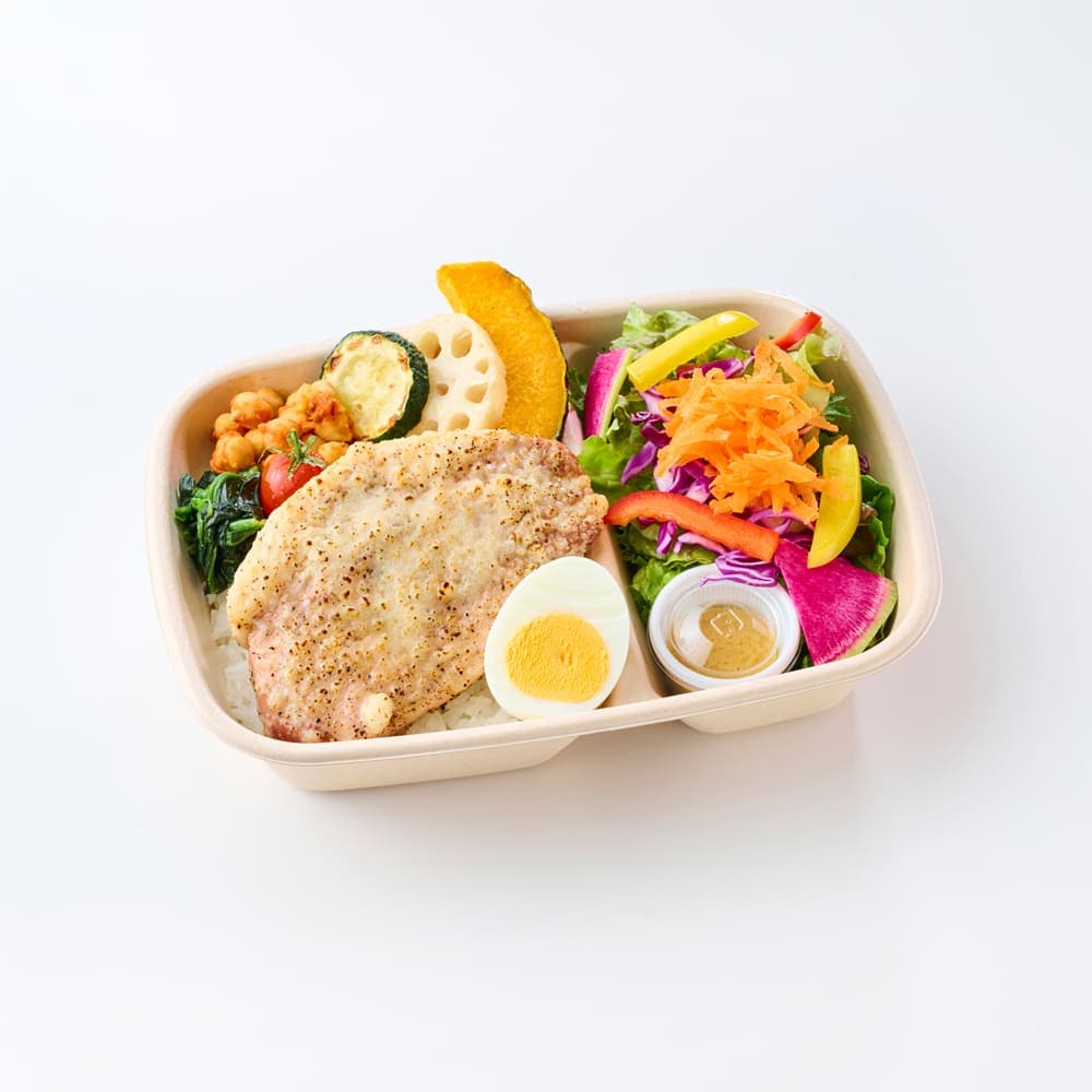 豚のブラックペッパーチーズ焼き