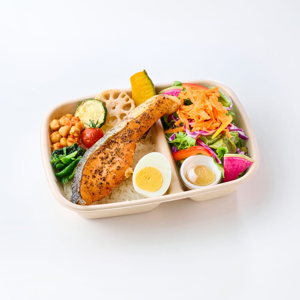 サーモンの香草焼き