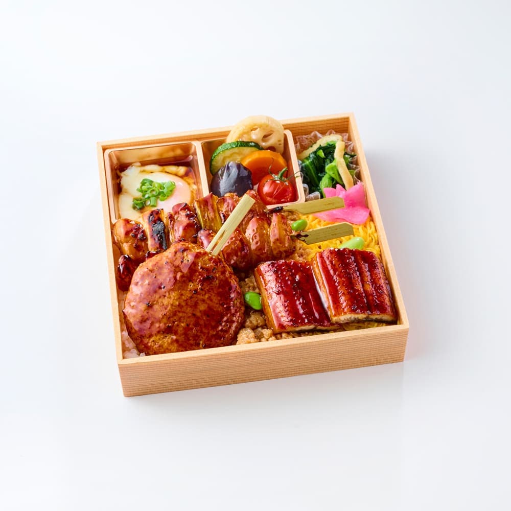 大山鶏 特撰焼き鳥とうなぎ弁当【たれ】