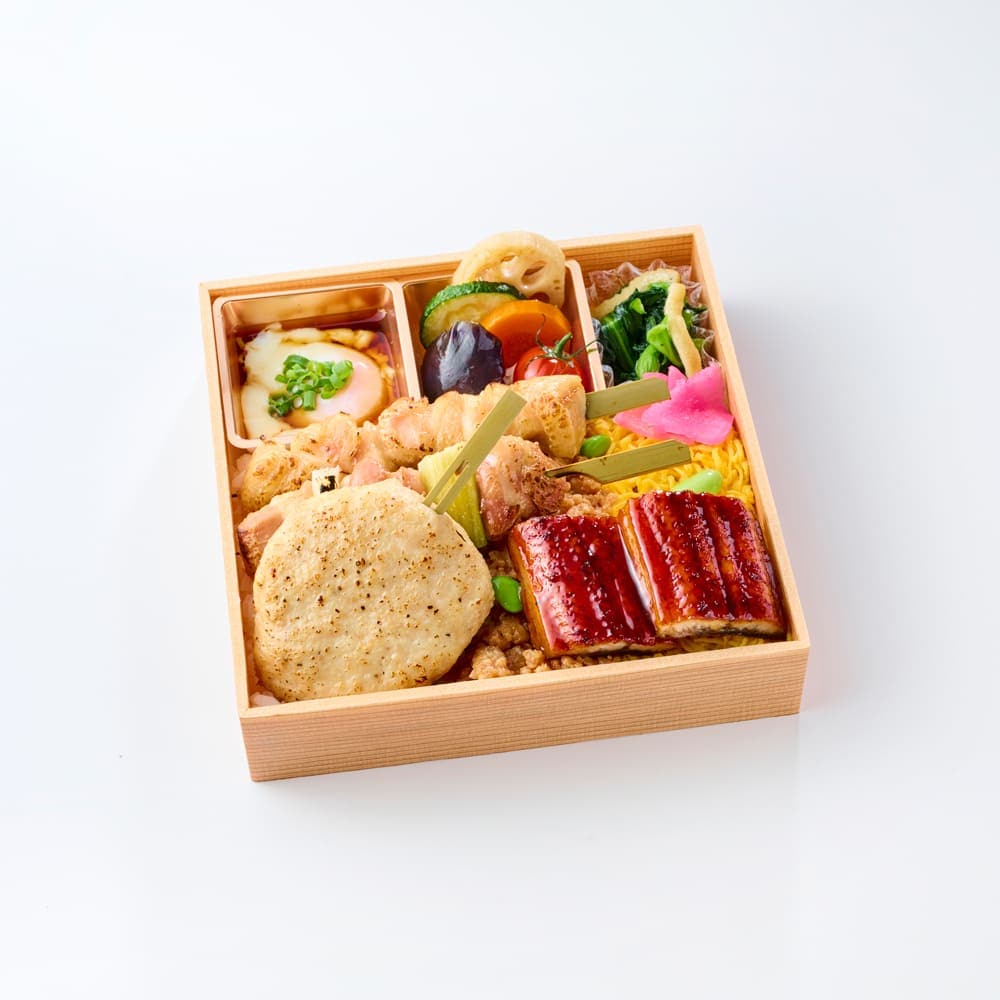 大山鶏 特撰焼き鳥とうなぎ弁当【塩】