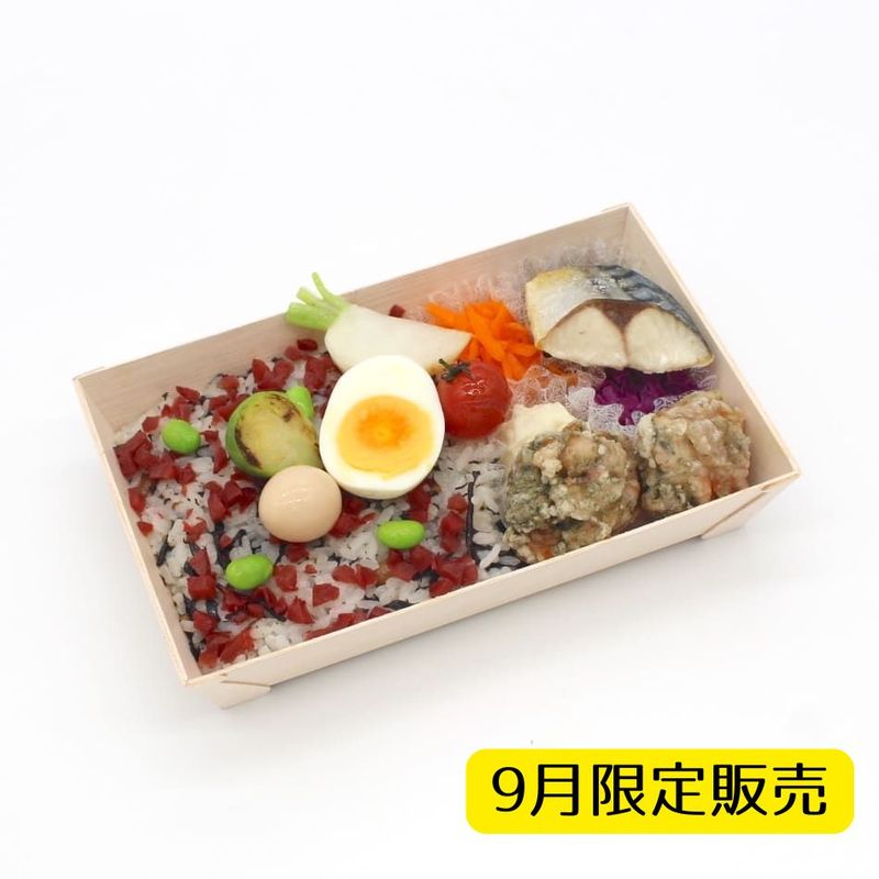 のり塩唐揚げと梅ひじきご飯のお弁当