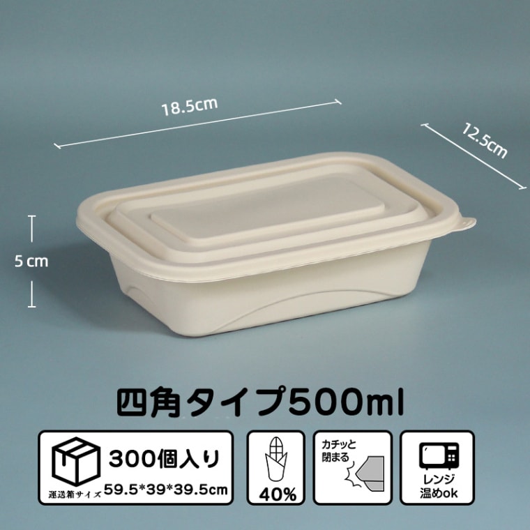 使い捨て容器】弁当箱 300個入れ フードパック 食品容器 テイクアウト