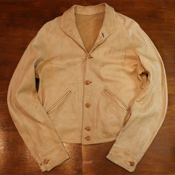1930s COSSACK JACKET , DEER SKIN , Size 44