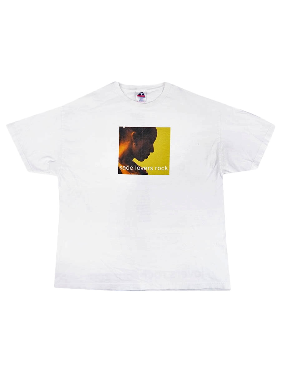 Sade \"Lovers Rock 2001\" Tシャツ Lサイズ 新品 2001年 当時物 SADE lovers rock tour 2001 ビンテージ