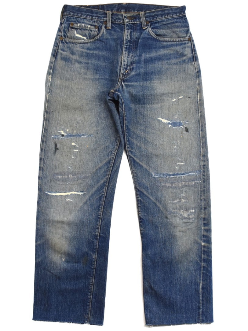 超レア✨60' s Levi's 505 BIG E 赤耳 W31 L32 60's Levi's 505 BIG-E デニムパンツ 良雰囲気 実寸(33.5x31位