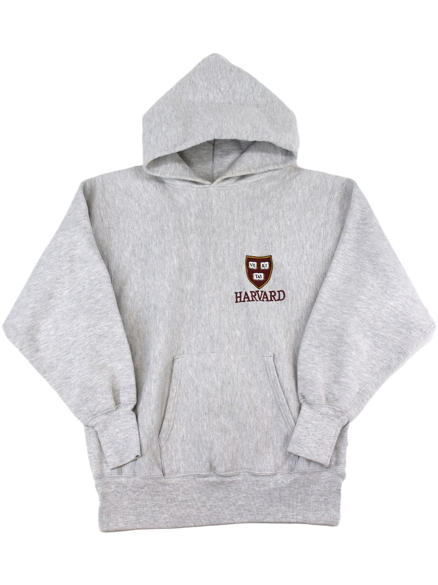 90's 刺繍タグ チャンピオンRWパーカ ''HARVARD'' 表記(L) USA製 | NEW