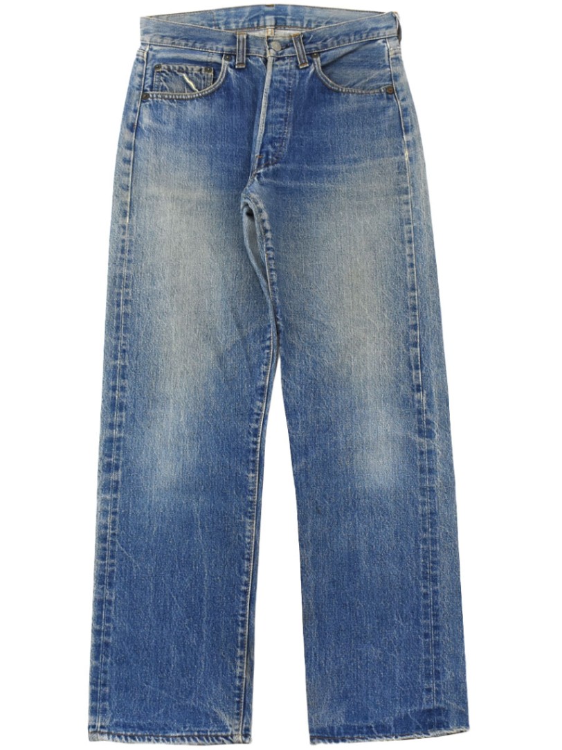 70's Levi's 501 66前期 デニムパンツ 味あり良雰囲気 実寸(29x29位