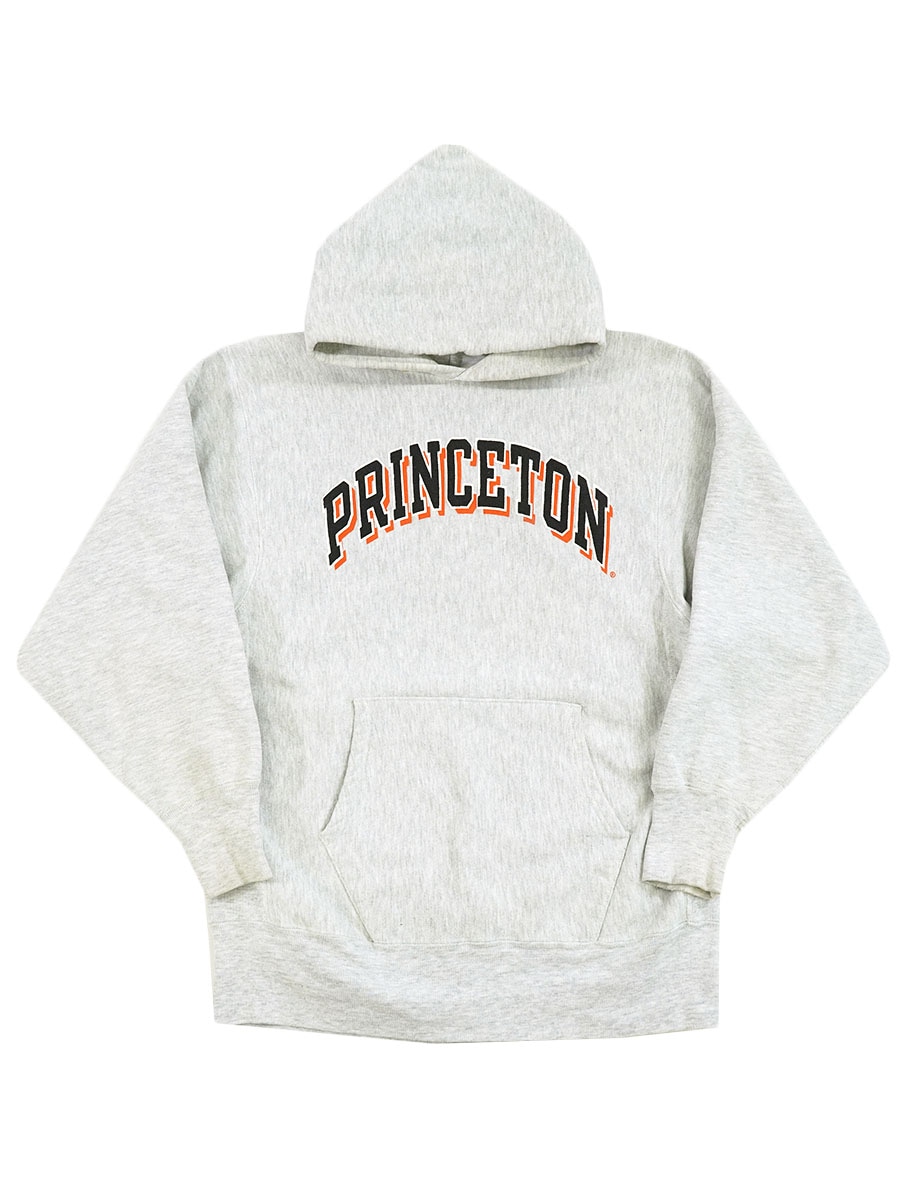 90's 刺繍タグ チャンピオンRWパーカ ''PRINCETON'' 表記(XL) USA製