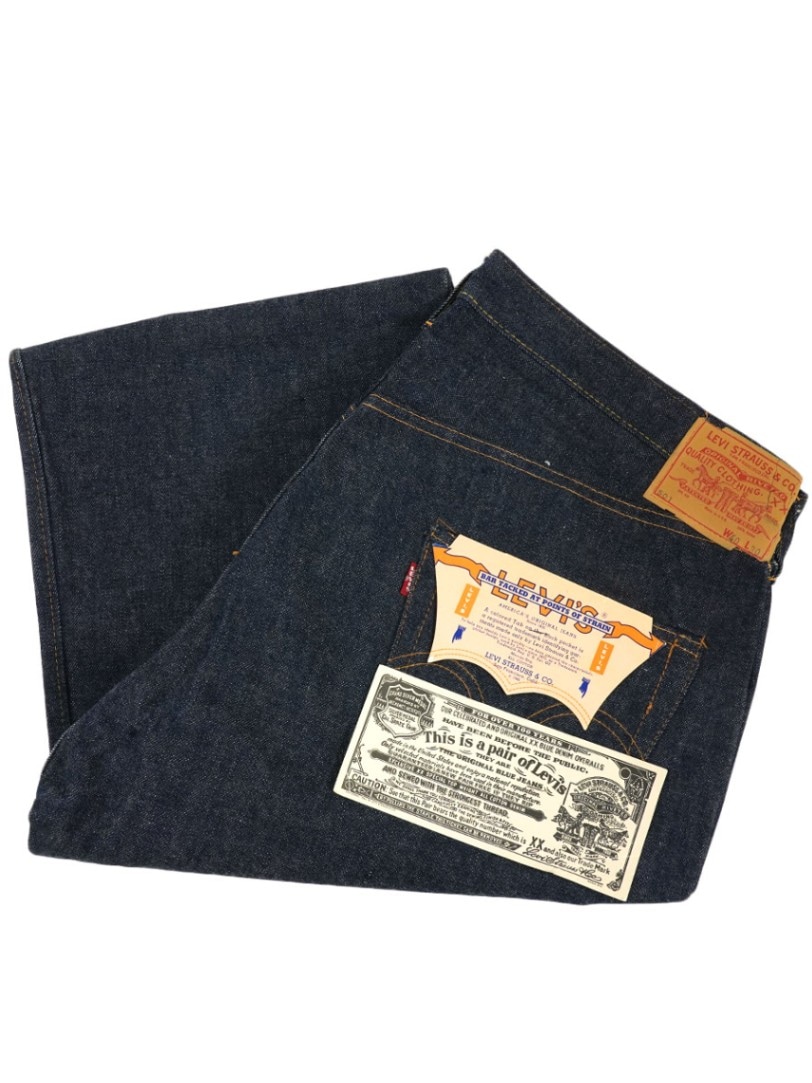 60's Levi's 501 BIGE ウエストシングル濃紺 16ボタン 60's