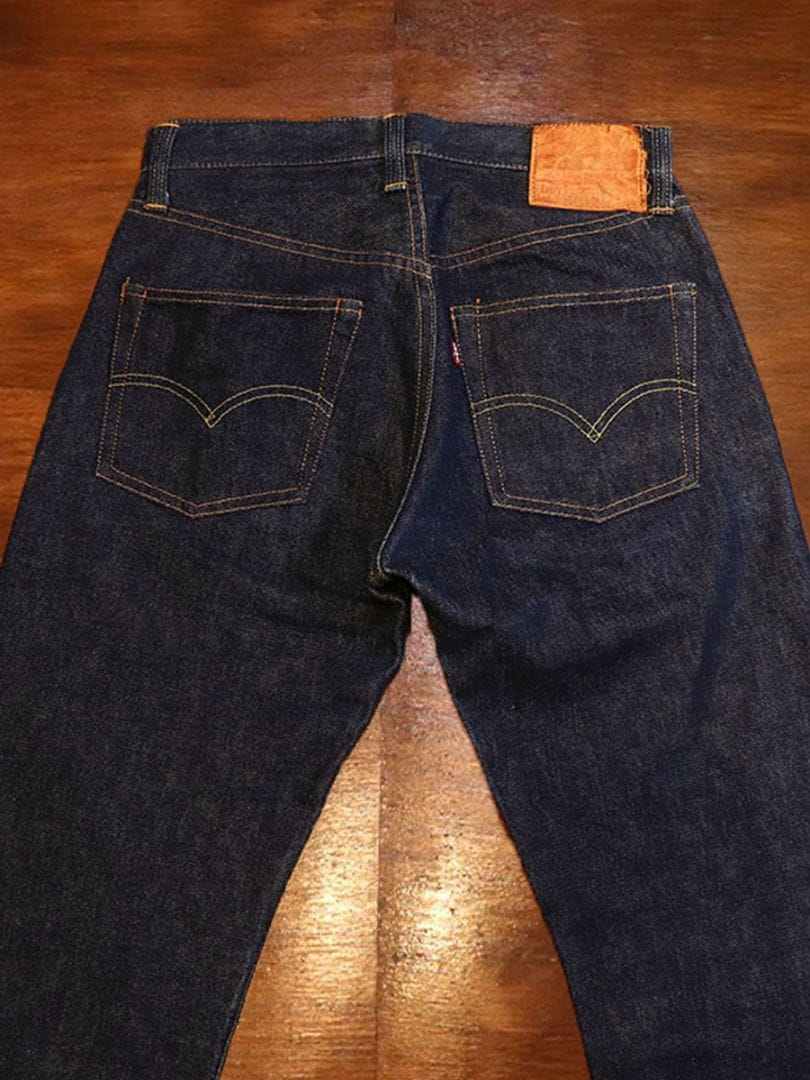 1950s LEVIS 504ZXX LEATHER , 1Wash , Size 28 X 34