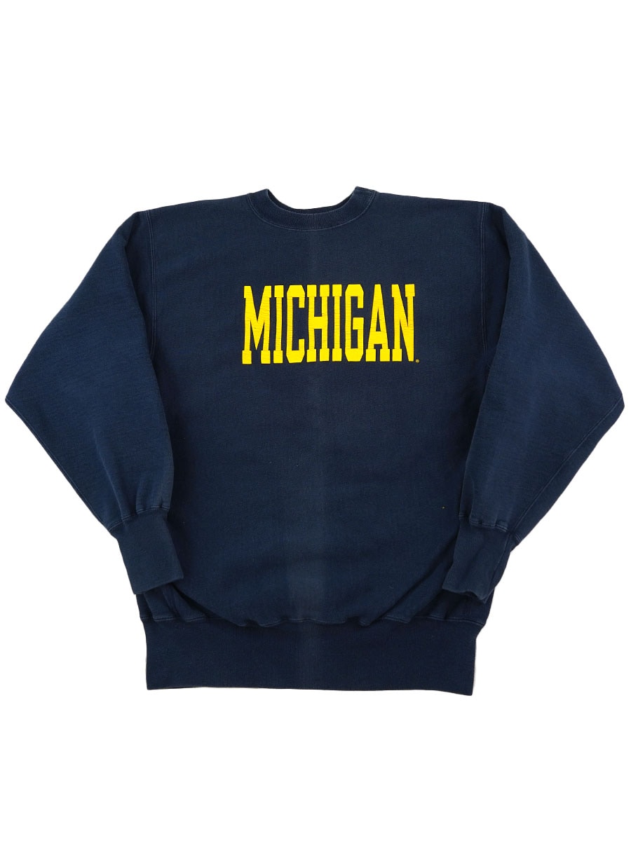 90's 刺繍タグ チャンピオンRW ''MICHIGAN'' 表記(XXL) USA製