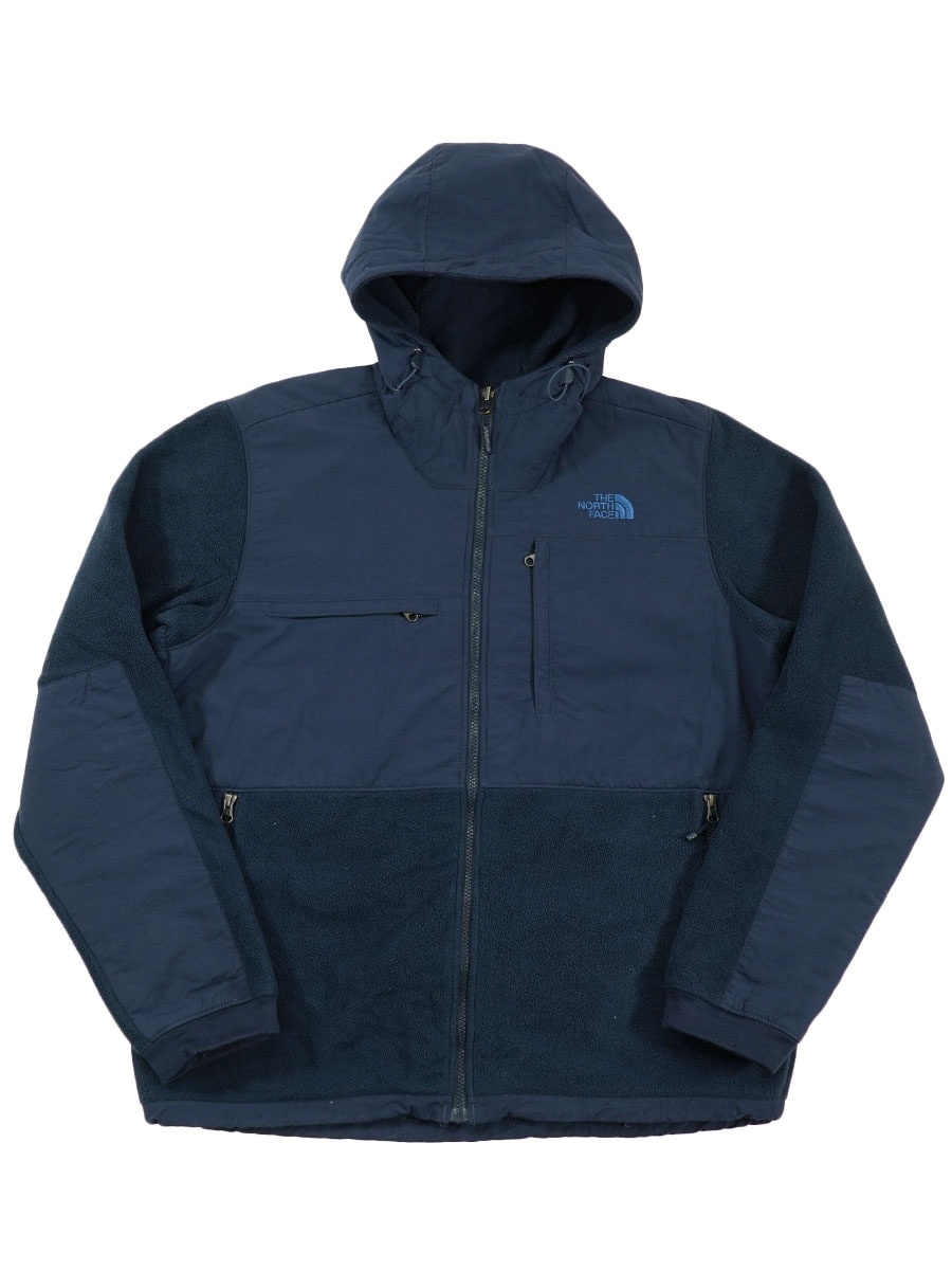 00's THE NORTH FACE デナリフーディー ネイビー 表記(L)