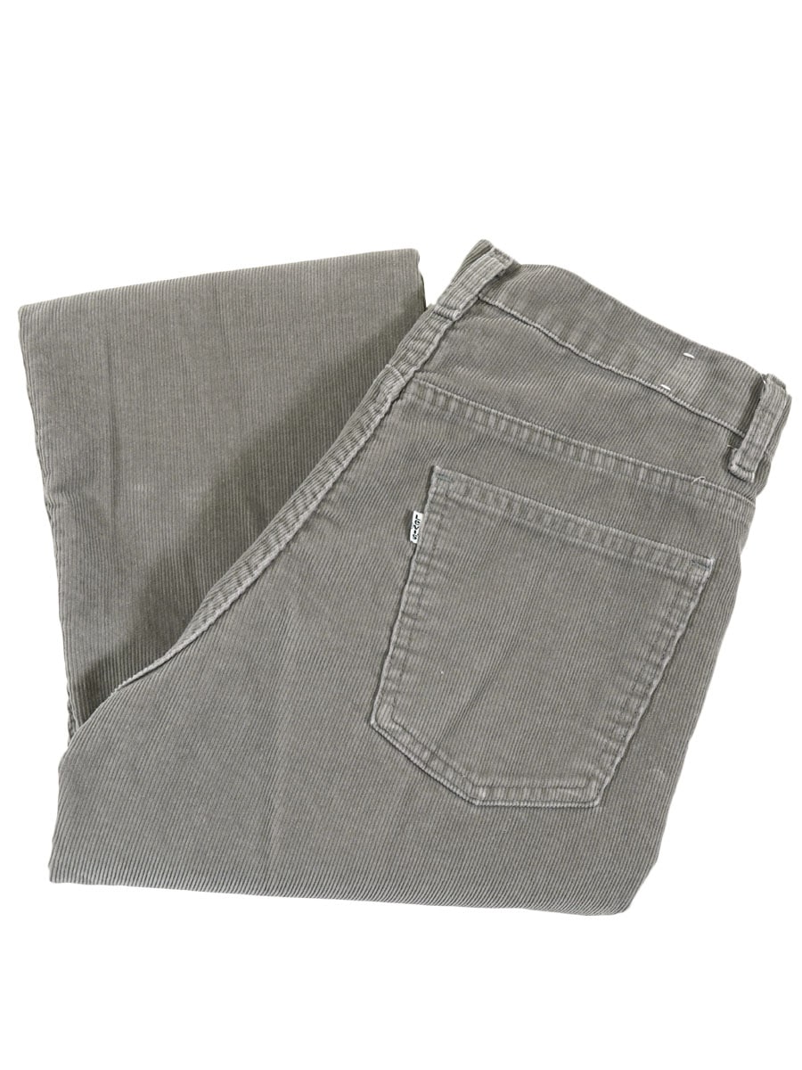 80's Levi's 519 コーデュロイパンツ グレー 表記(34ｘ34) USA製