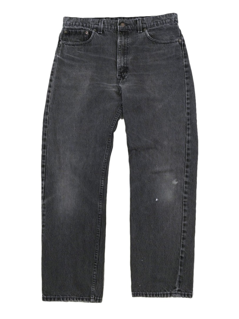 90's Levi's 505 ブラック デニムパンツ 表記(36x30) USA製 90's Levi's 505 ブラック デニムパンツ 表記(36x30) USA製