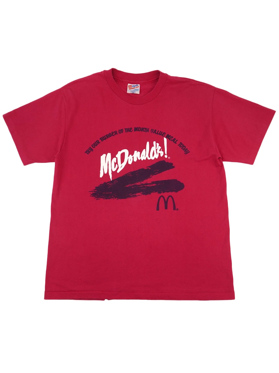 80's Hanes ''McDonald's'' Tシャツ 表記(L)