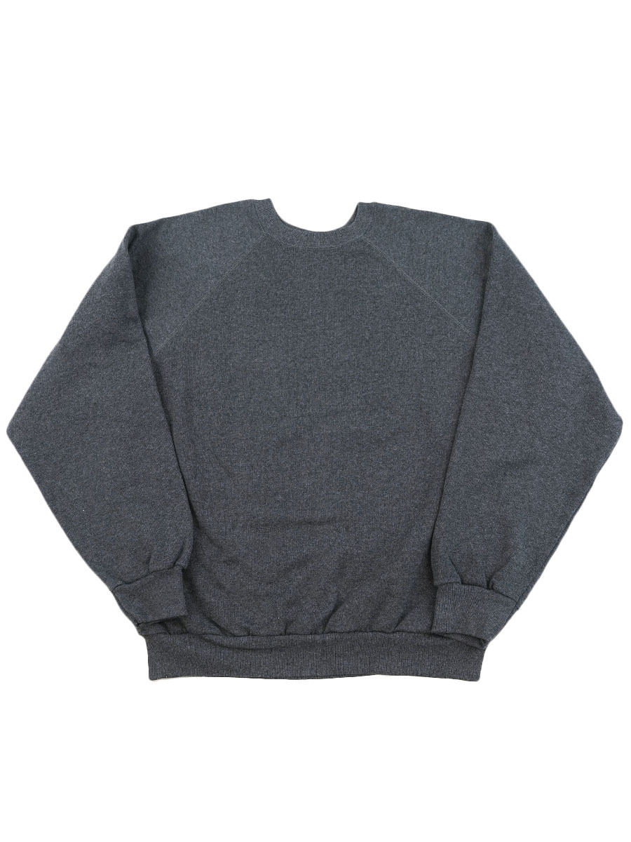 90's TULTEX 無地スウェット チャコールグレー 表記(XL) USA製