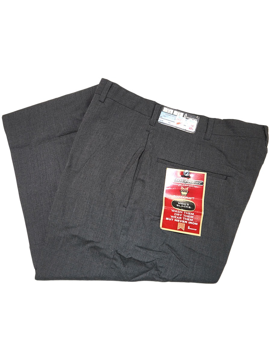 60's Pennrys TOWNCRAFT PENN-PREST スラックス グレー 表記(33x32