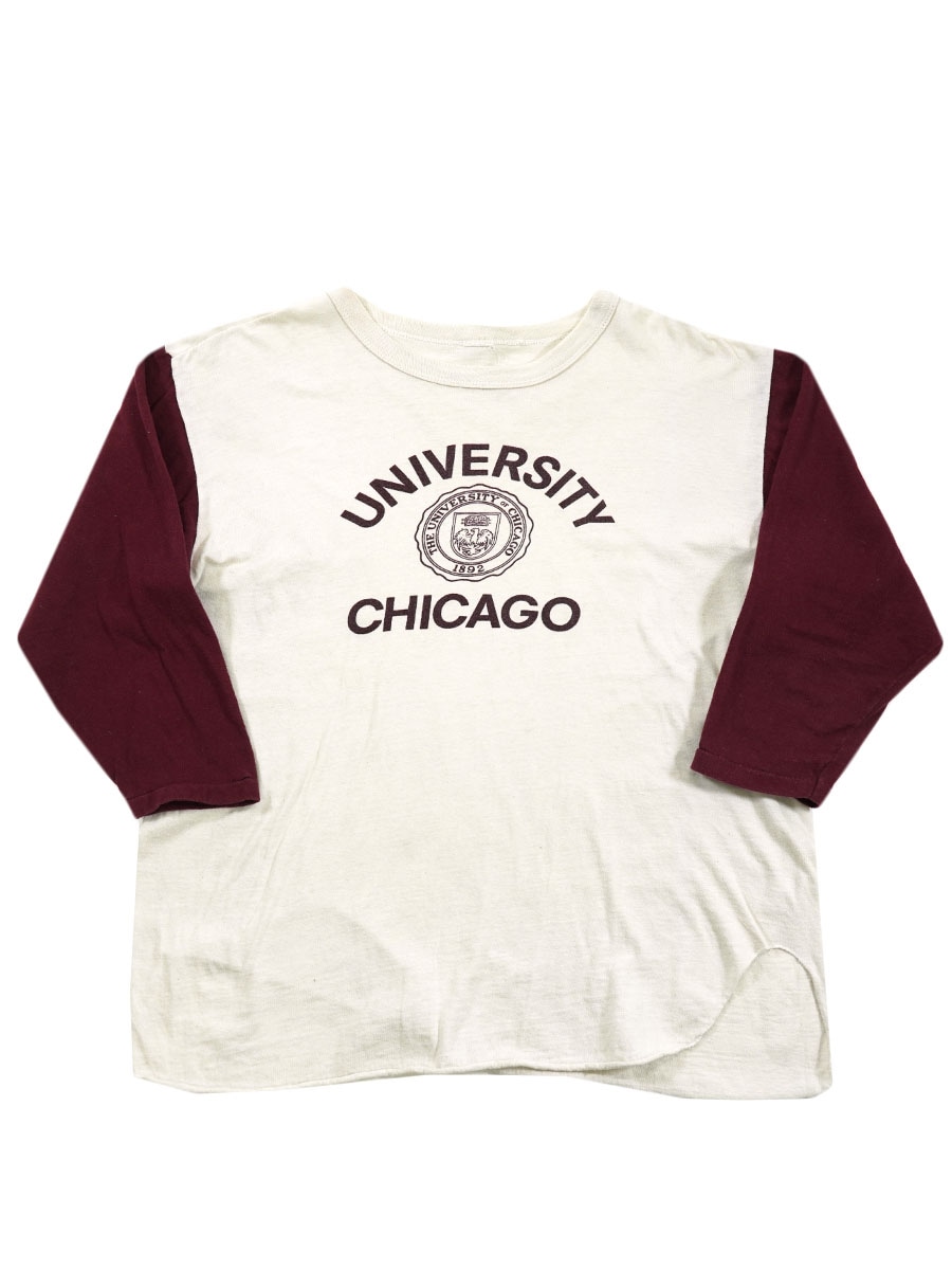 70's チャンピオン ''UNIVERSITY CHICAGO'' 3段染み込み ベース
