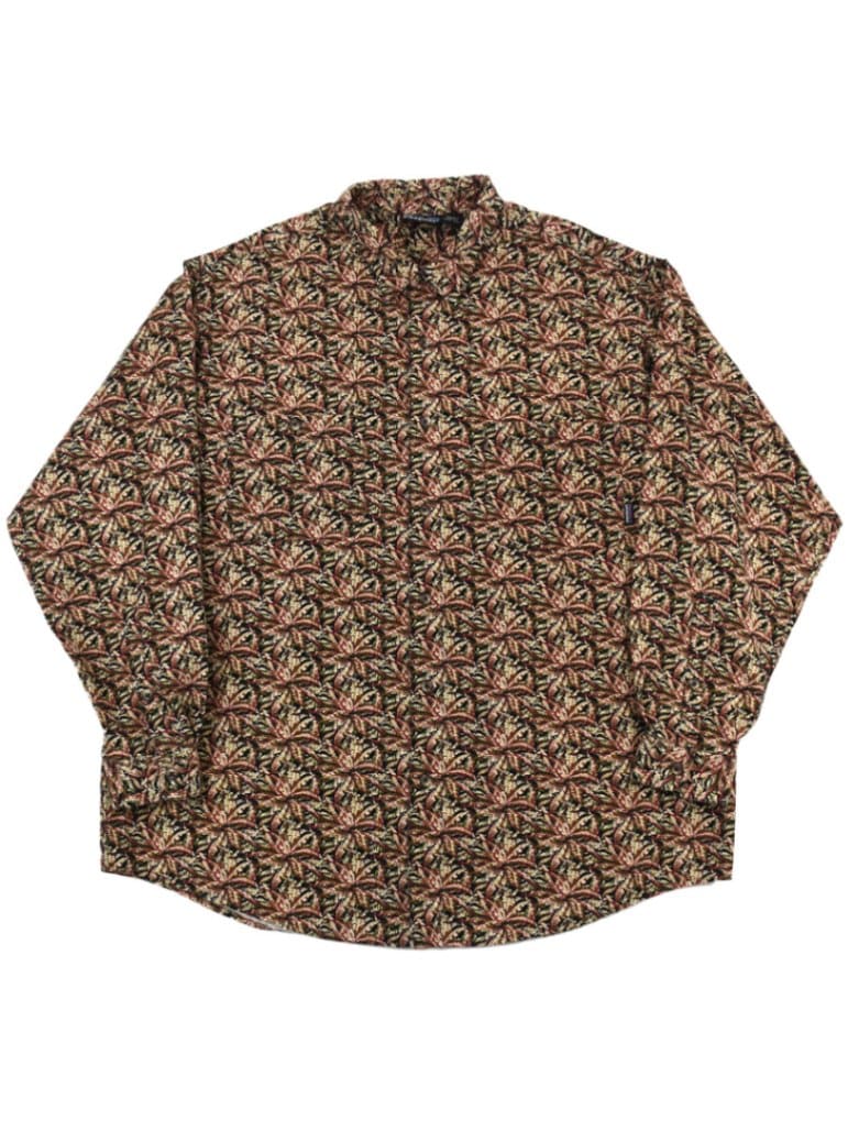 93's パタゴニア プリンテッドミュールスキンシャツ ジャングルキャノピー:アルジー/パプリカ 表記(L)