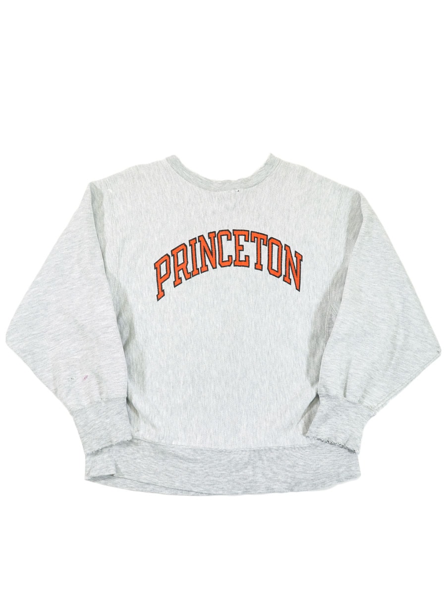 80's プリントタグ チャンピオンRW ''PRINCETON'' 表記(M) USA製