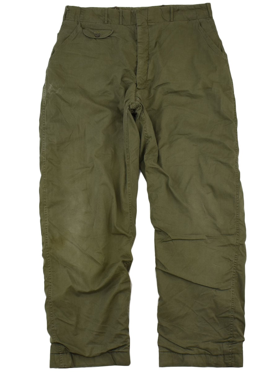 50's U.S.NAVY WL-1 55T18 フライトトラウザーズ 実寸(36.5x30.5位