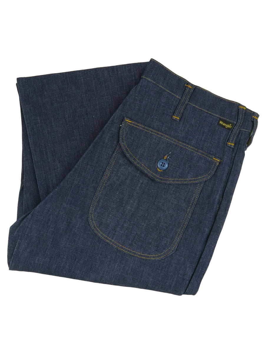 60's Wrangler 7M118 デニムパンツ 濃青 表記(W31) DEAD 希少