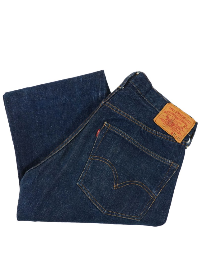 60's Levi's 501 BIG-E デニムパンツ 濃紺！ 表記(32ｘ31)