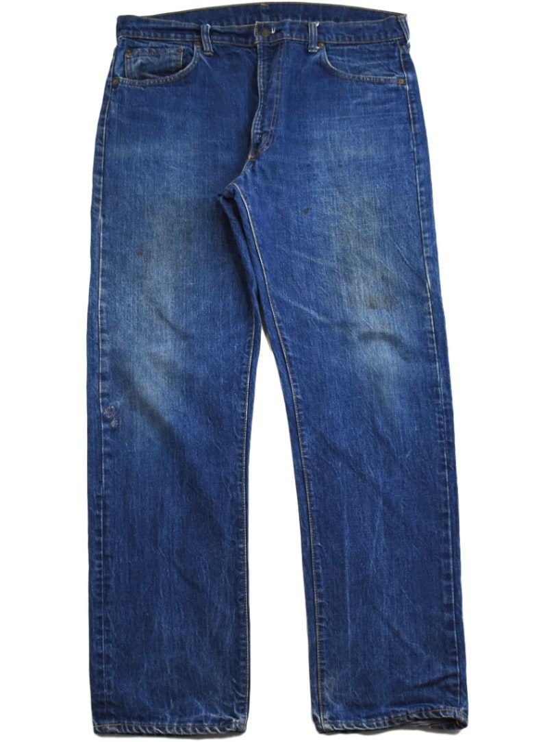 70's Levi's 505 シングル デニムパンツ 良雰囲気 実寸(38x32位)