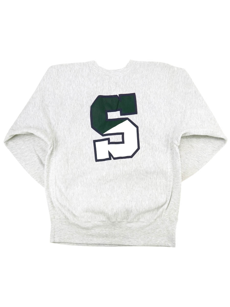 90's 刺繍タグ チャンピオンRW ''MICHIGAN STATE'' 両面プリント！表記(XL) USA製