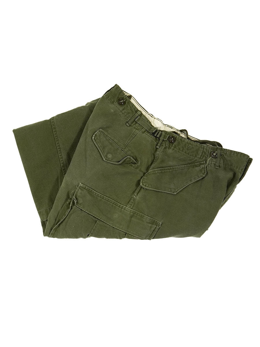 50's U.S.ARMY M-51 フィールドパンツ 表記(MEDIUM-SHORT)