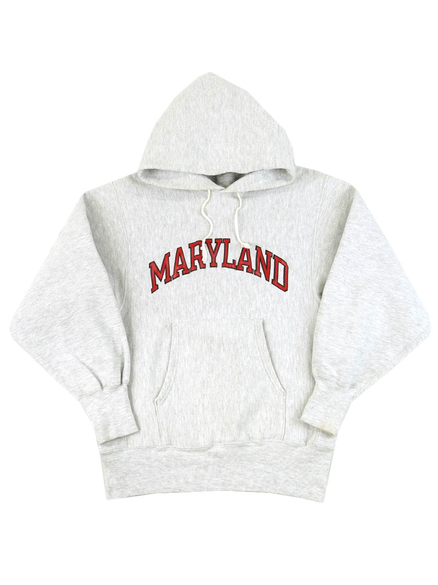 90's 刺繍タグ チャンピオンRWパーカ ''MARYLAND'' 表記(M) USA製