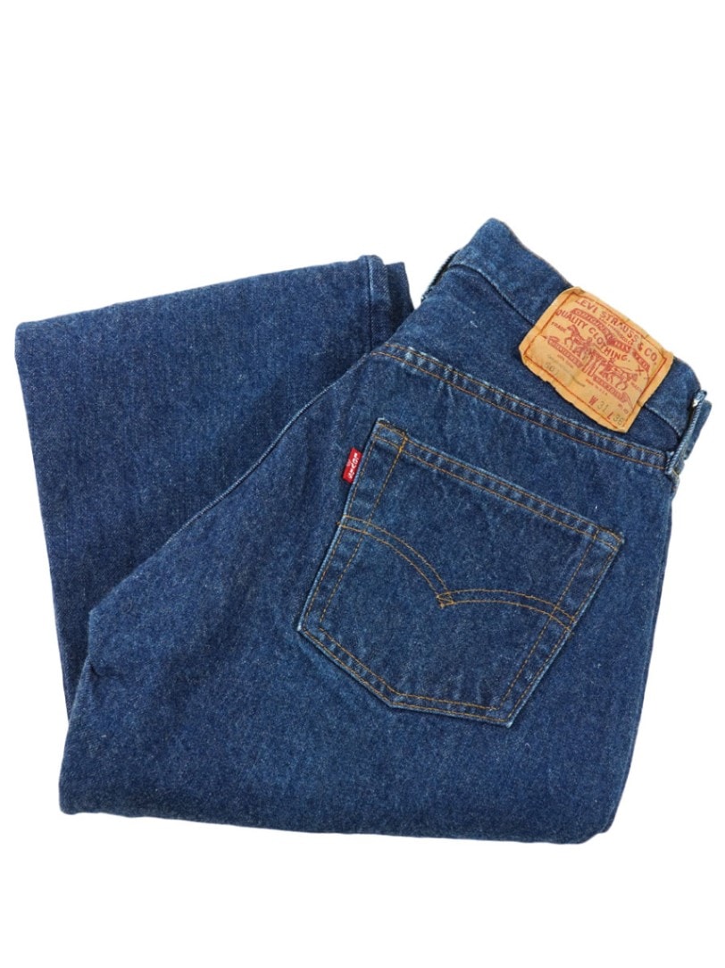 80's Levi's 501 赤耳 デニムパンツ 濃紺 表記(31x36) | すべて