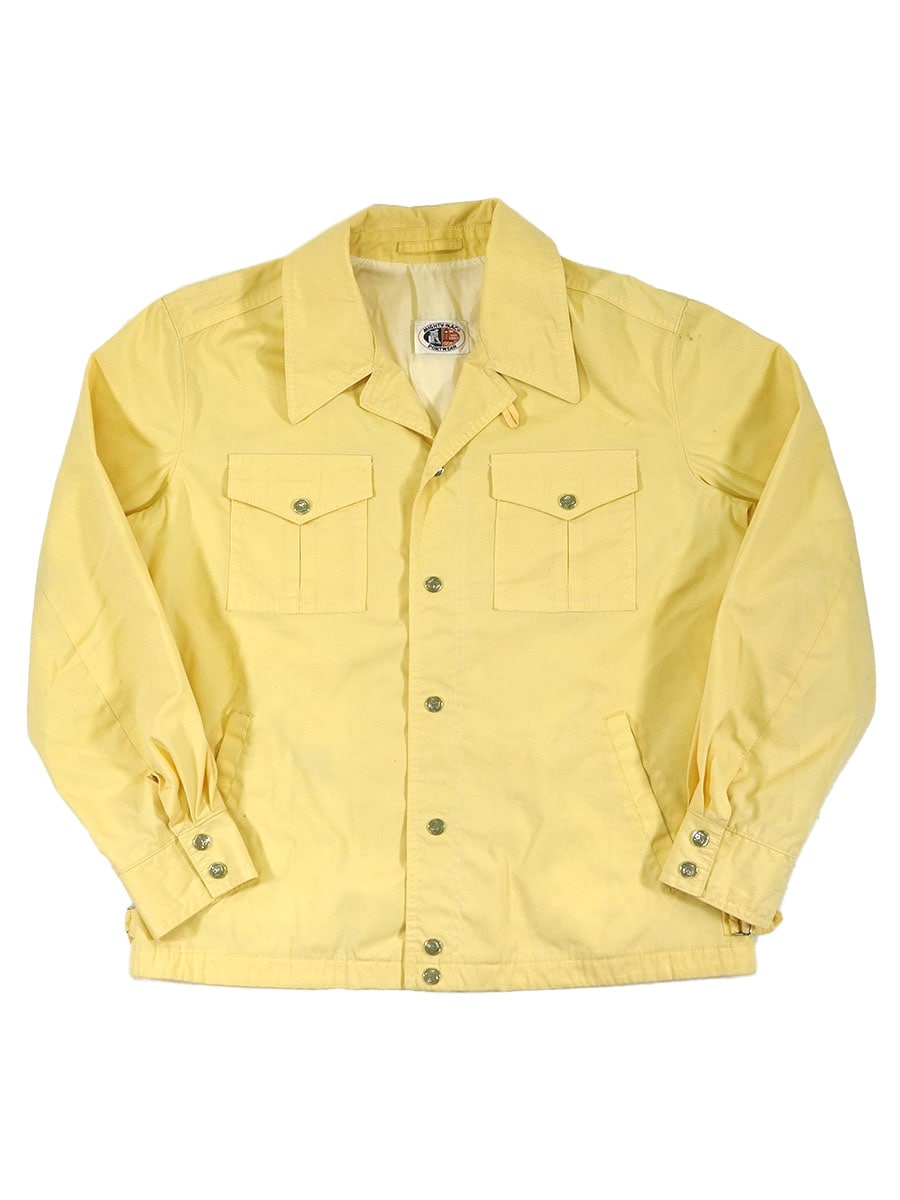 70's MIGHTY-MAC 4つポケ ジャケット レモンイエロー 表記（42