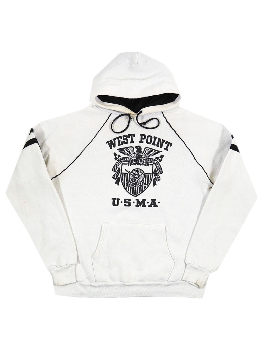 80s JERZEES ''U.S.M.A.'' ラグランフーディ XL 80s JERZEES U.S.M.A. ラグランフーディ XL