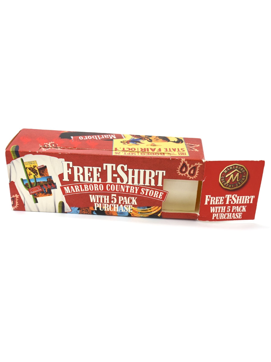 90's FRUIT OF THE LOOM ''Marlboro'' 両面プリント ポケットTシャツ