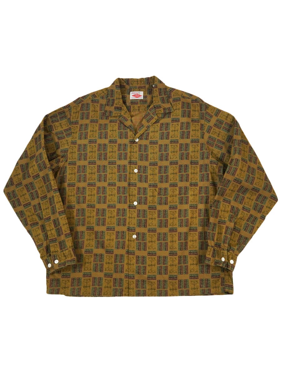希少 60s BRENT ビンテージ ループカラープリントコーズシャツ 珍品 