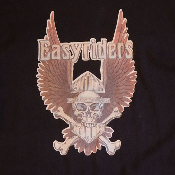 1980s H-D , SKULL WING , SPRUCE , Size M
