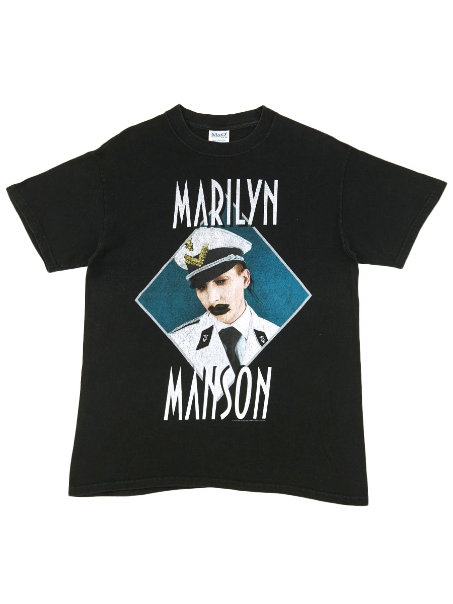 00's M&O MARILYN MANSON ''GROTESK BURLESK'' 両面プリントT