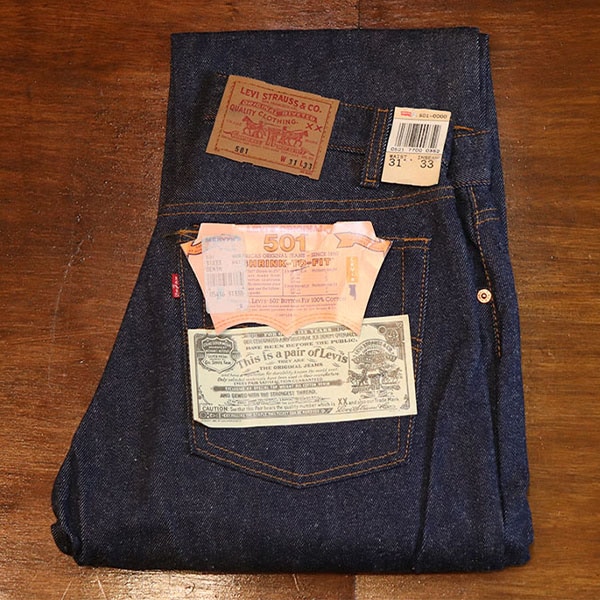 1990s DEAD STOCK , Levi's 501 US MADE , Size 31 X 33