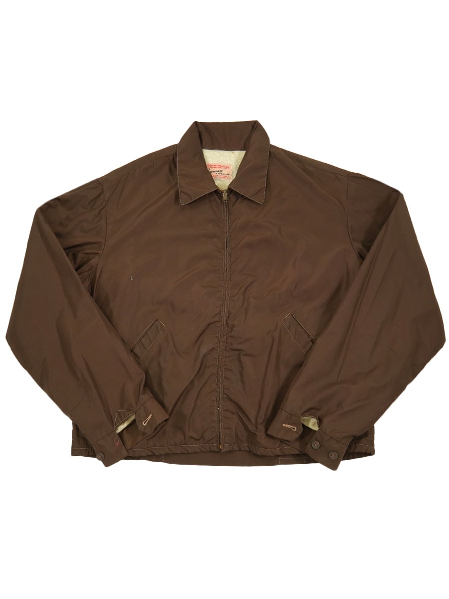 60's Summers California 裏フリース ナイロンジャケット ブラウン