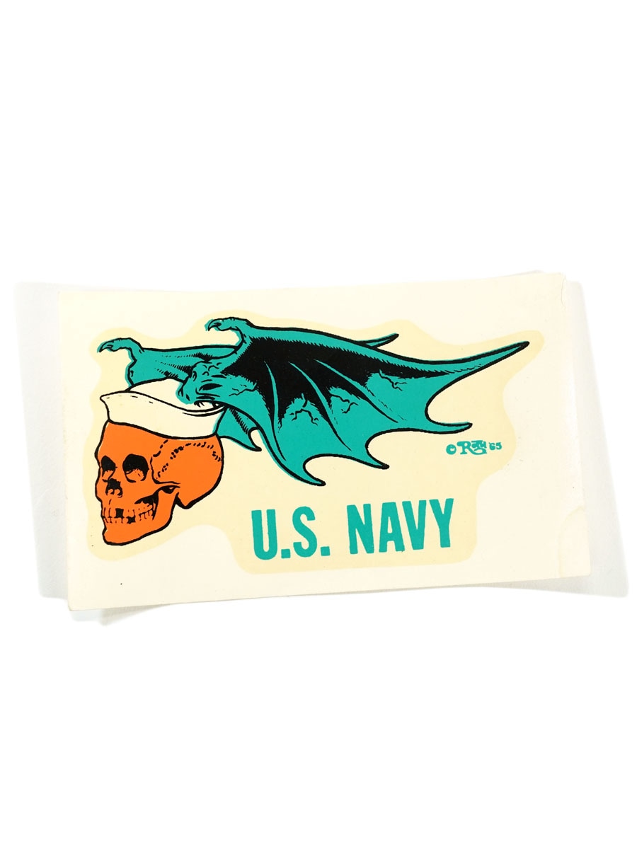 60's ''U.S.NAVY'' エド・ロス ウォーターデカール | すべての商品