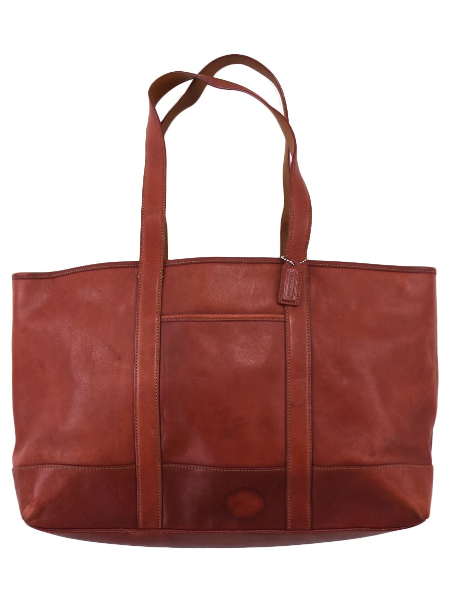 COACH レザートートバッグ　レッド COACH レザー トートバッグ レッド | NEW ITEM | | BerBerJin