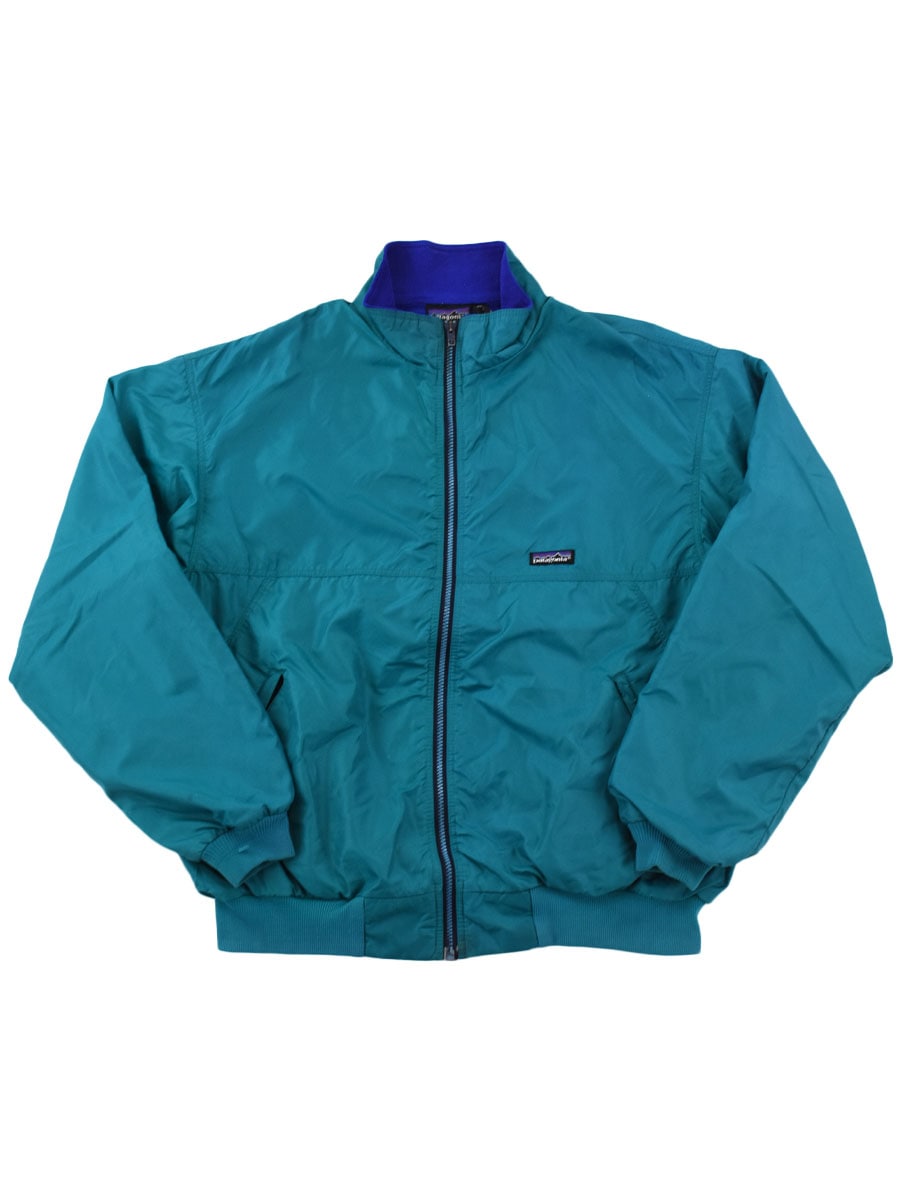 80~90s Patagonia パタゴニア シェルドシンチラエメラルドグリーン