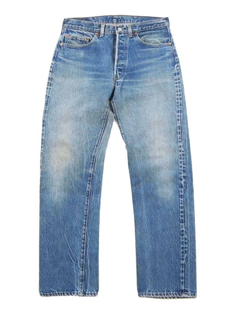 80's Levi's 501 赤耳 良色落ち デニムパンツ 表記(33x34)