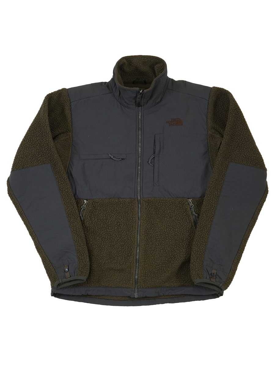 00's THE NORTH FACE ''DENALI'' フリースジャケット ブラウン×チャコールグレー 表記(S)