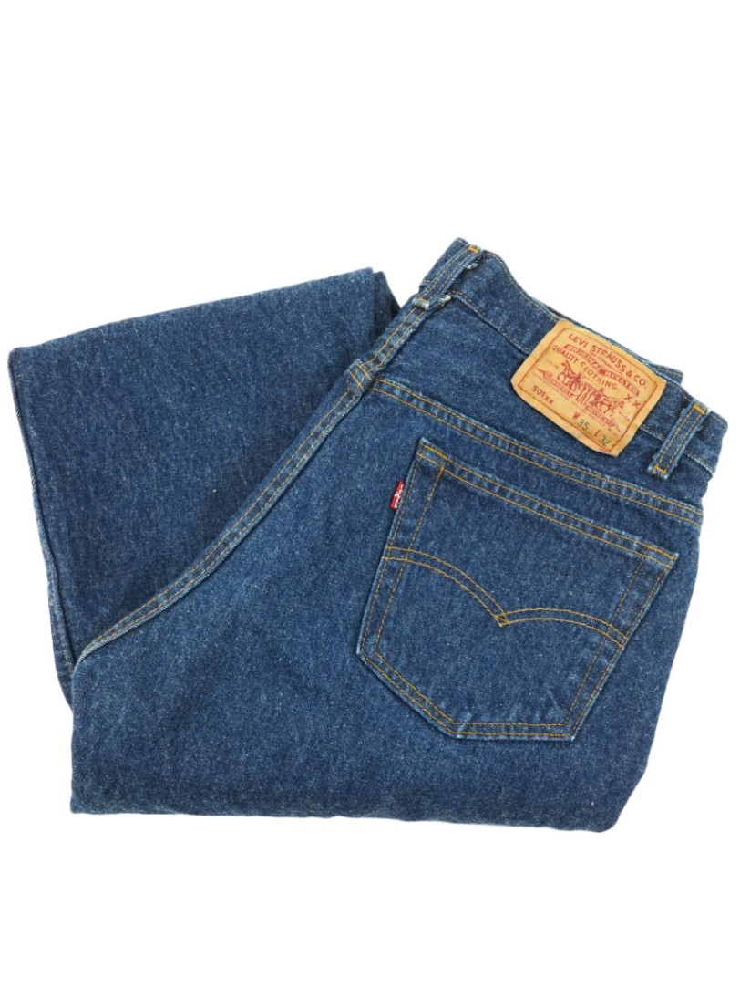 90's Levi's 501 デニムパンツ 濃青 表記(35x32) USA製