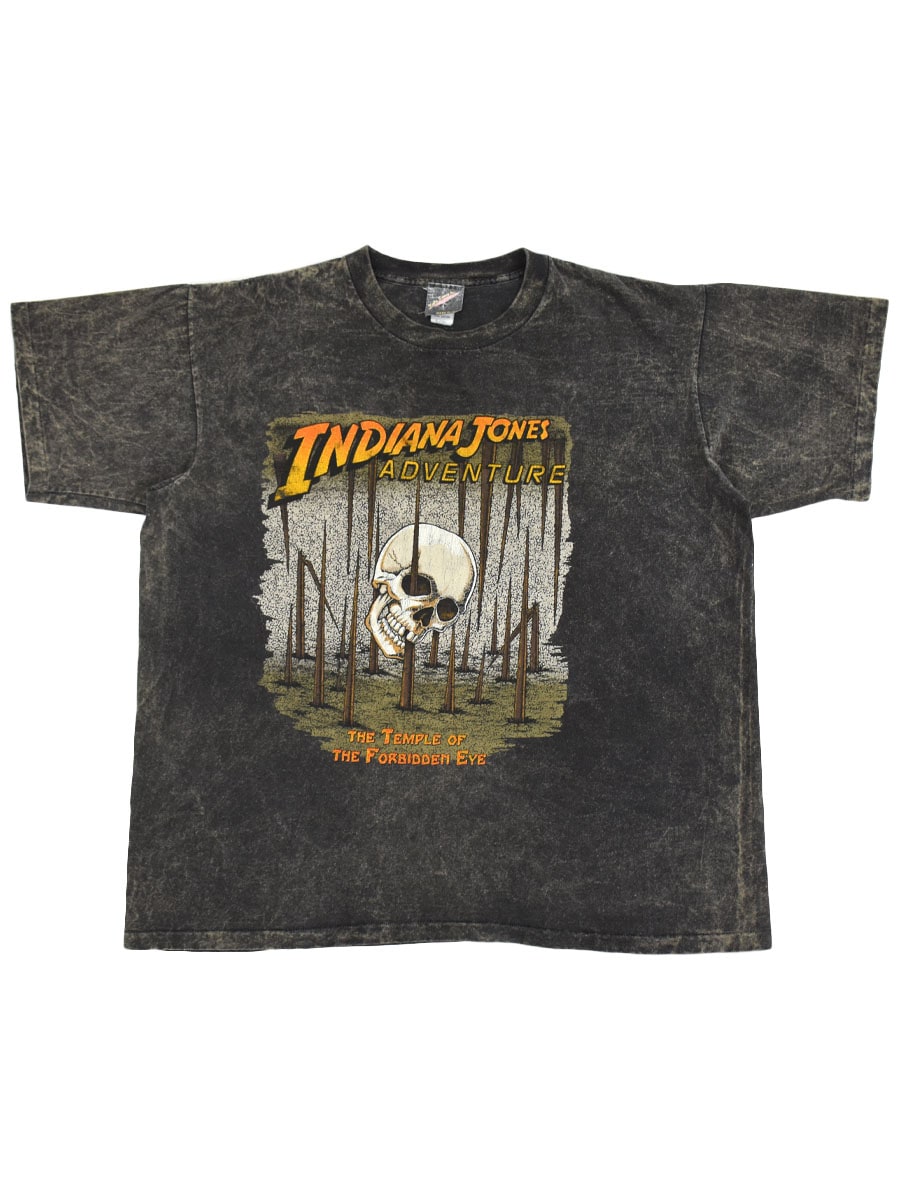 90's Keehn Scenes, Inc. ''INDIANA JONES ADVENTURE'' プリントT